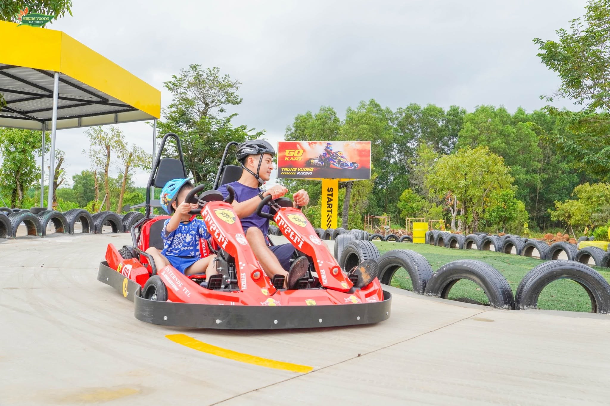 Đua xe Gokart Trung Vương Garden